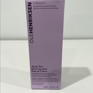 Ole Henriksen Strength Après Skin Multi-Use Rich Rescue Crème - sealed!